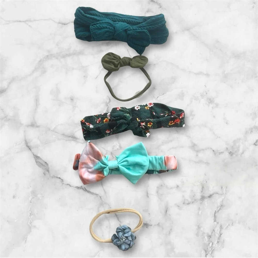 Kids Headband & Bow Bundle - 24 Pieces